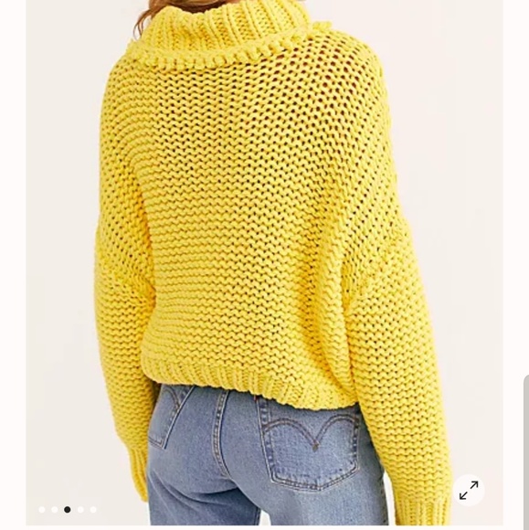 Free People My Only Sunshine Sweater sz xs - Picture 3 of 4